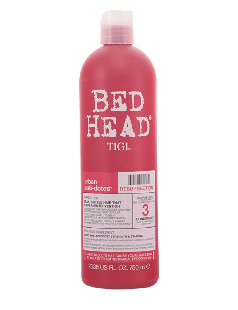 imagem de Bed Head Urban Anti-dotes Resurrection Conditioner Tigi 750 ml1