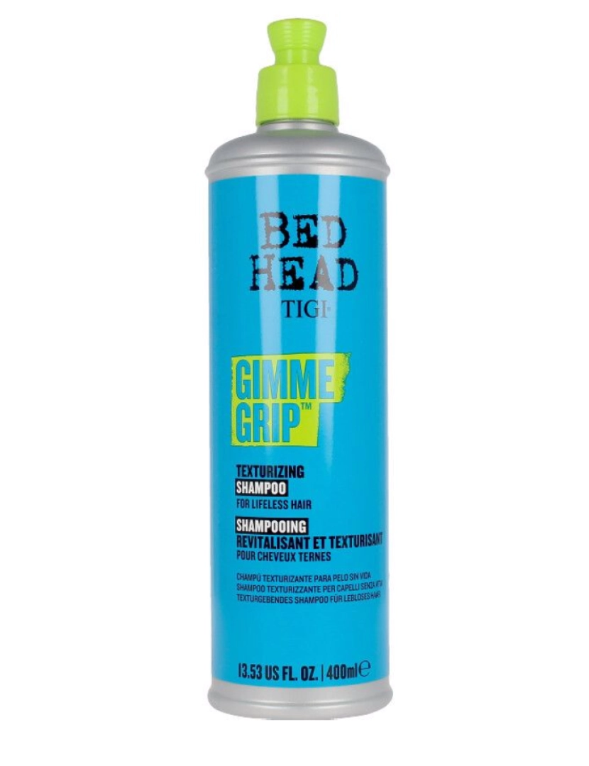 foto 1 de Bed Head Gimme Grip Texturizing Shampoo Tigi 400 ml