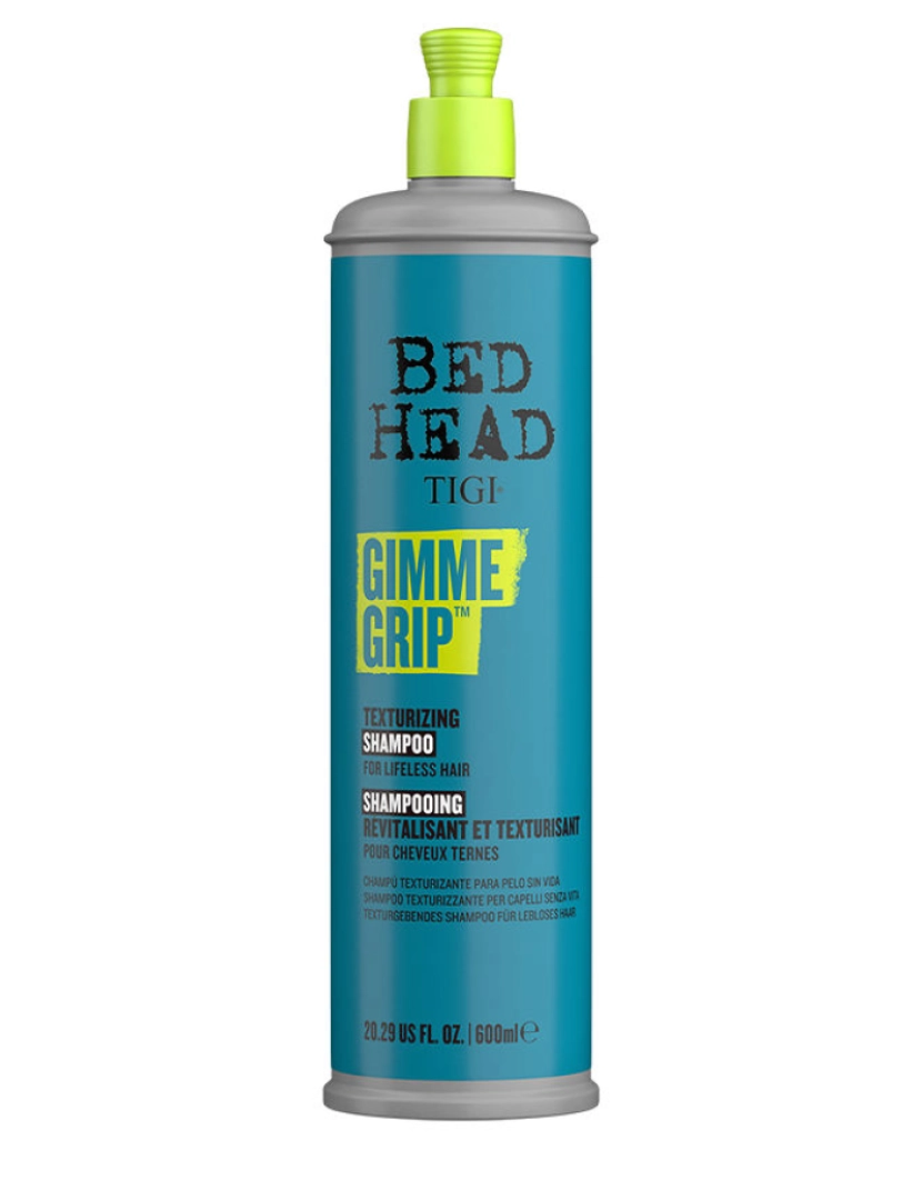 foto 1 de Bed Head Gimme Grip Texturizing Shampoo Tigi 600 ml