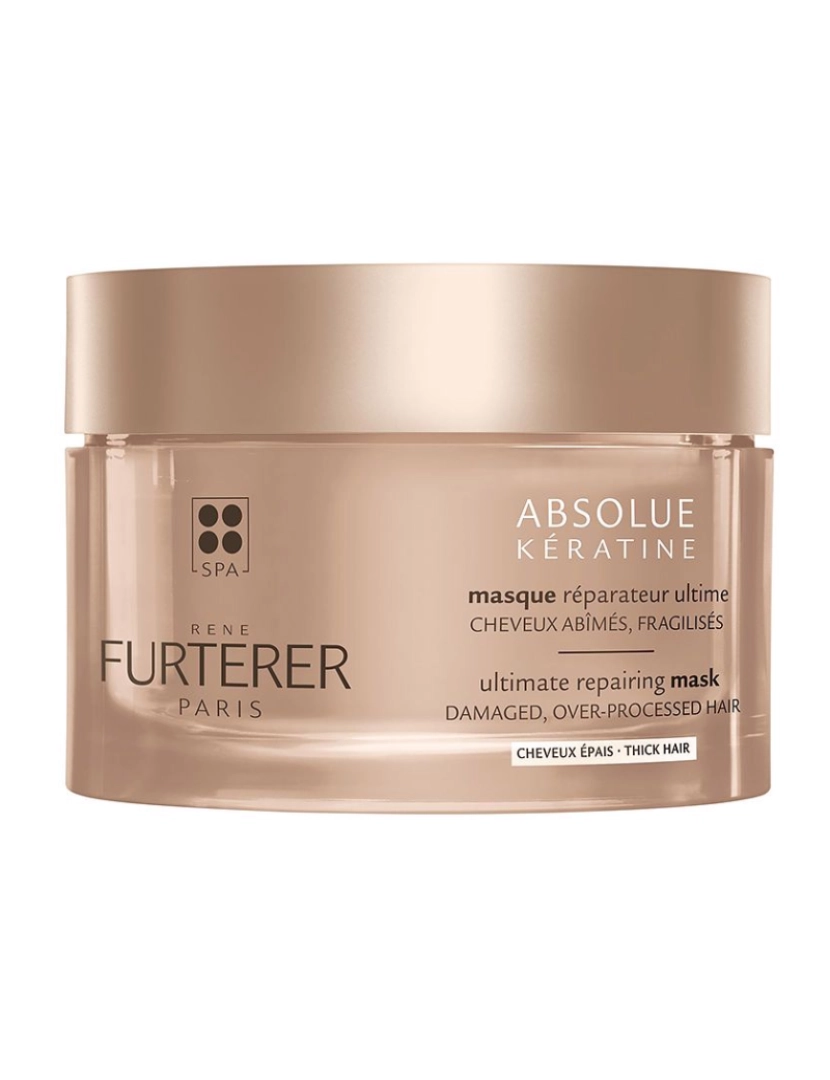 Rene Furterer - Máscara Cabelos Espessos Absolue Keratine 200 Ml