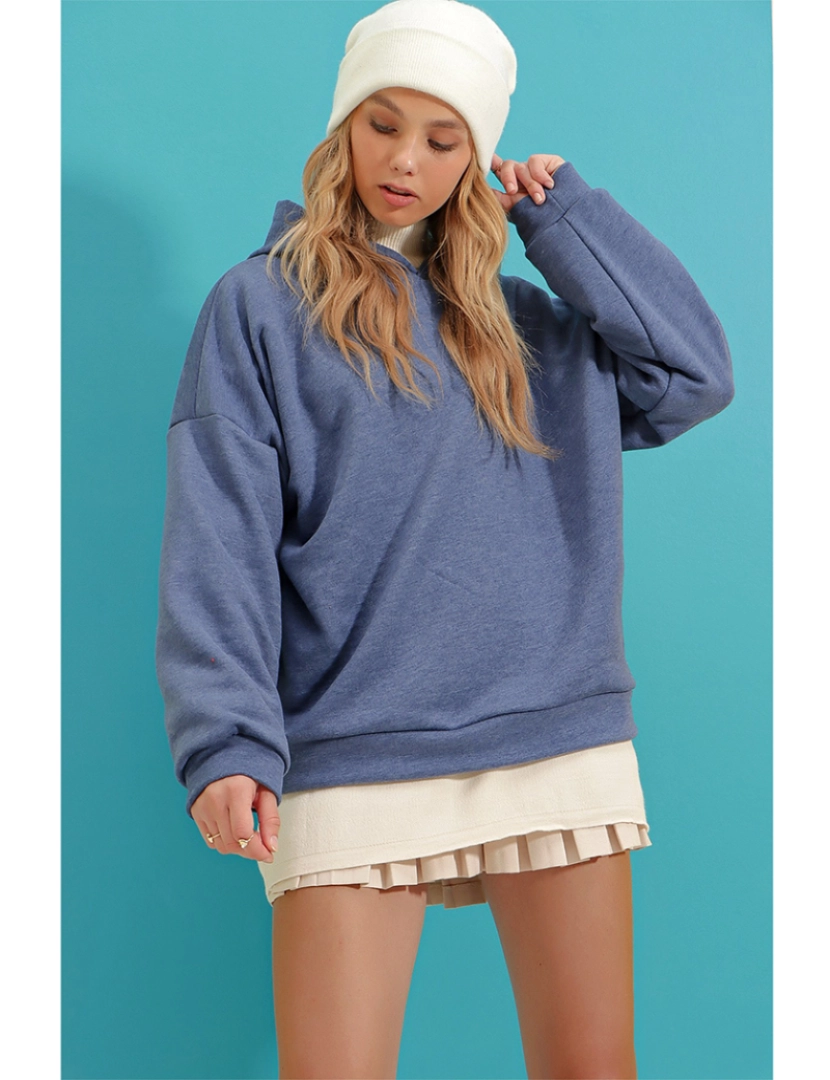 Vaggon - Sweatshirt Senhora Azul