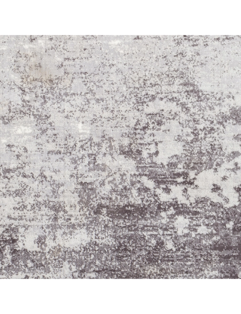 imagem de Tapete Abstracto Escandinavo - FIONA - 200 x 275 cm - Branco e Antracite5
