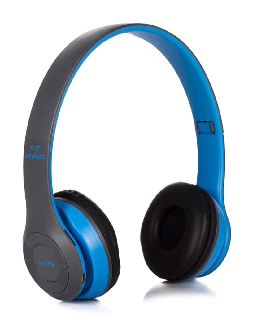 DAM - Auscultadores P47 Bluetooth 5 Azul