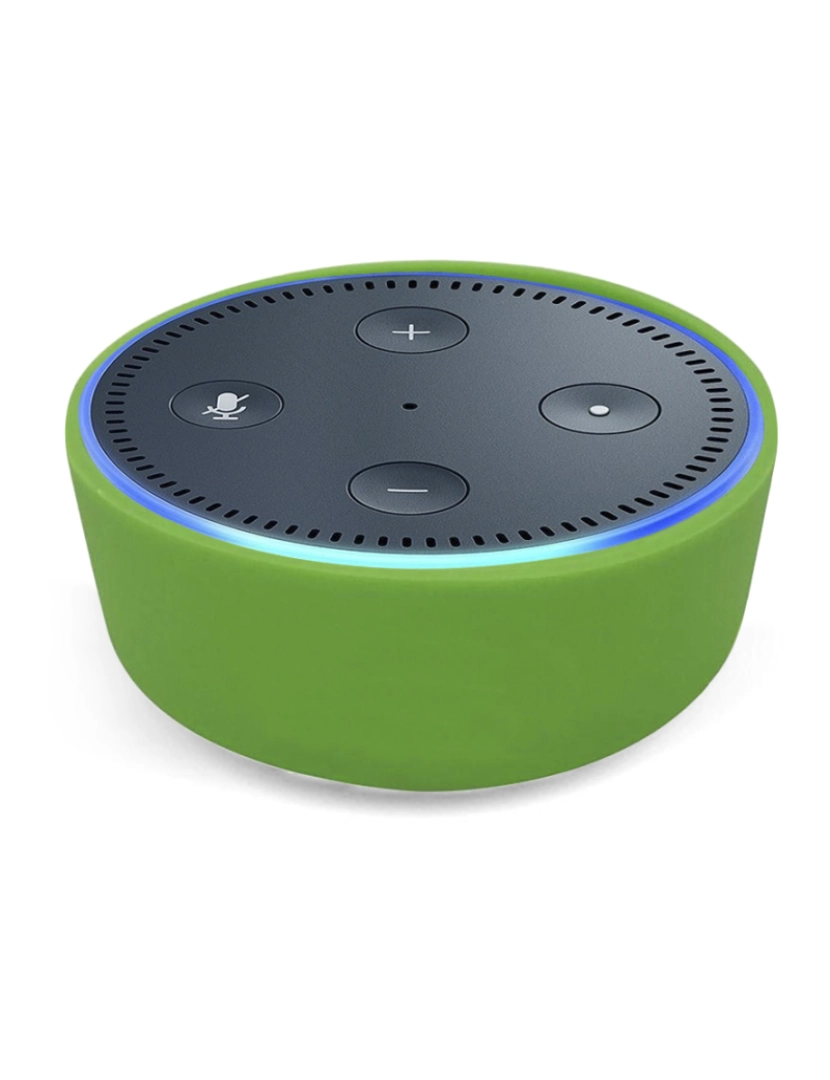 DAM - Capa de Silicone p/ Amazon Echo Dot (Gen 2) Verde