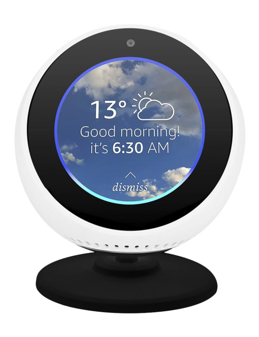 DAM - Suporte giratorio para Amazon Echo Spot Preto