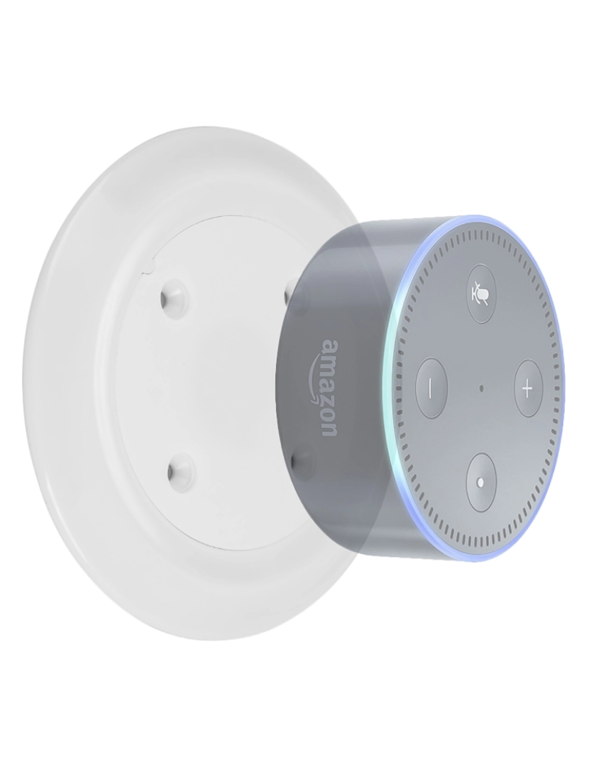 DAM - Suporte magnético para Amazon Echo Dot (Gen 2) Branco