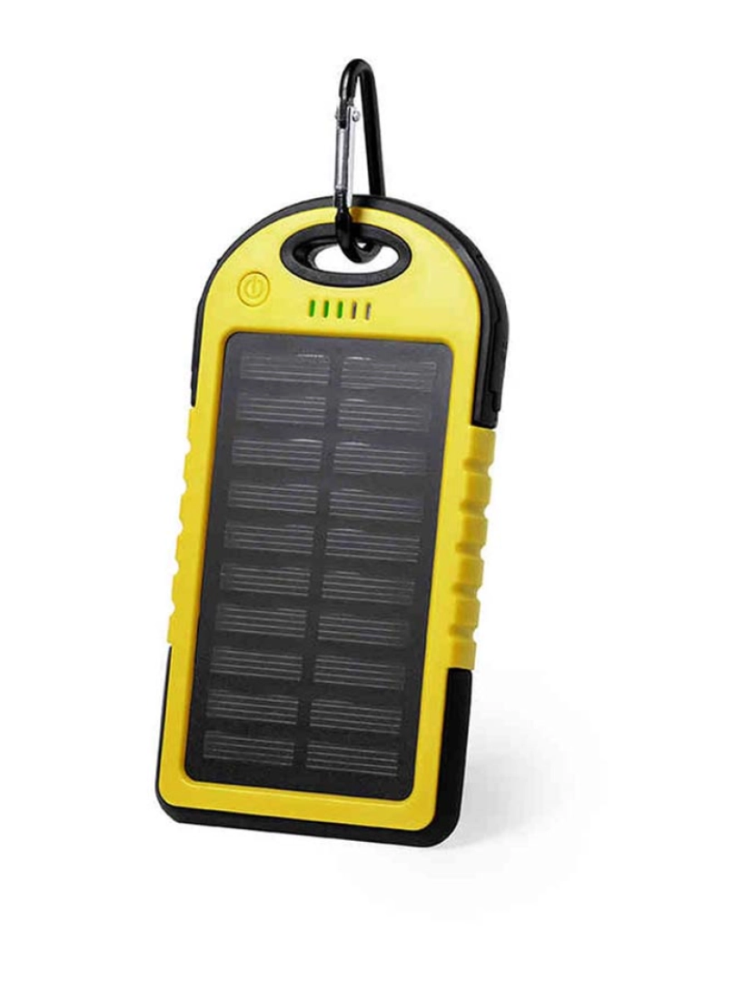 DAM - Power Bank Solar Lenard 4000 Mah Amarelo