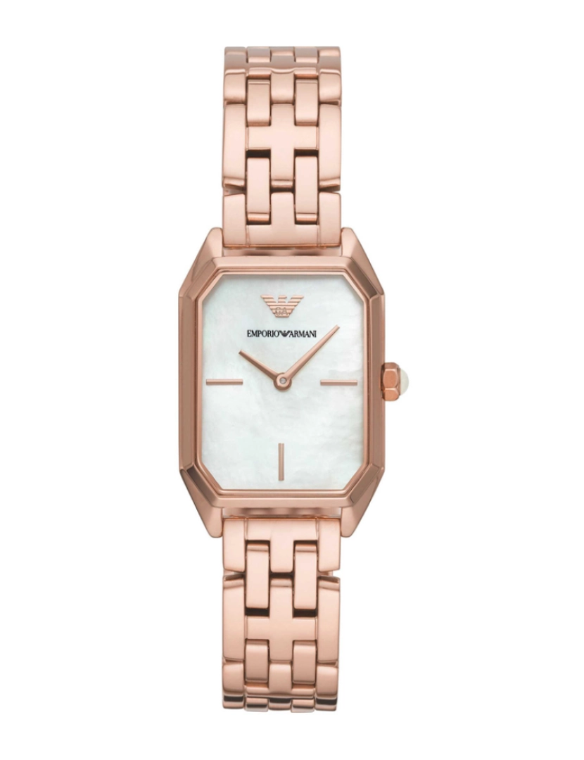 Armani - Relógio Armani Dourado Rosa Senhora 