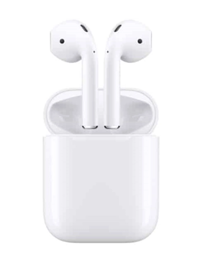 Apple - Apple AirPods with Charging case - MMEF2ZM/A