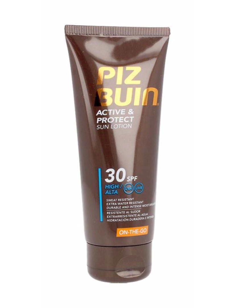 Piz Buin - Protetor Solar Active & Protect Loção SPF30 100ml  - Formato viagem 