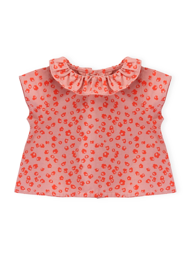 Knot - Blusa Colorful Summer Flowers