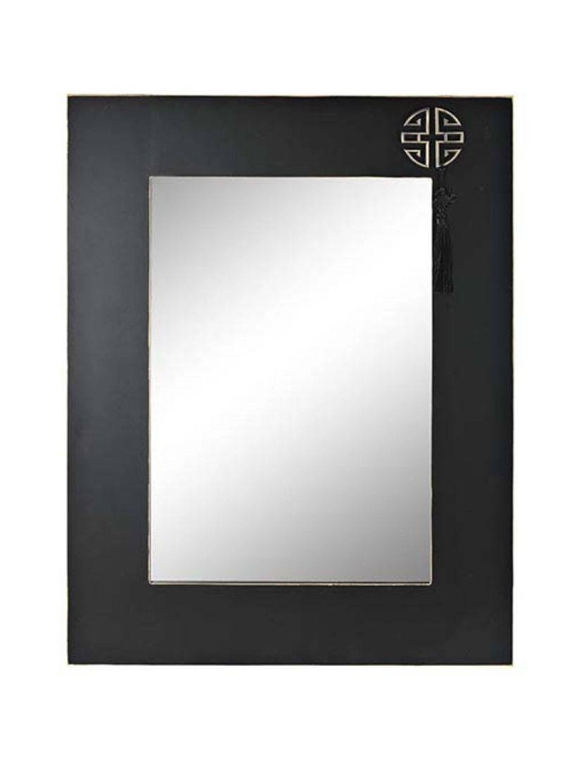 It - Espelho Oriental Preto 