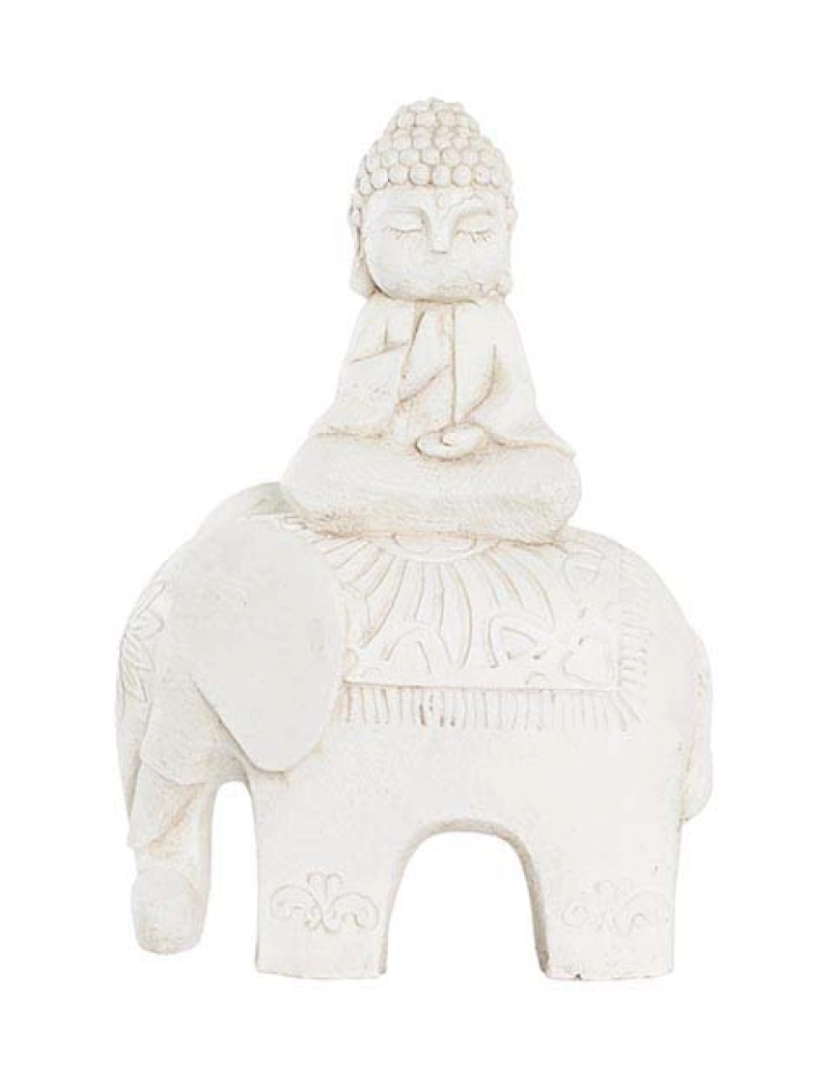 It - Figura Buda Elefante Envelhecido