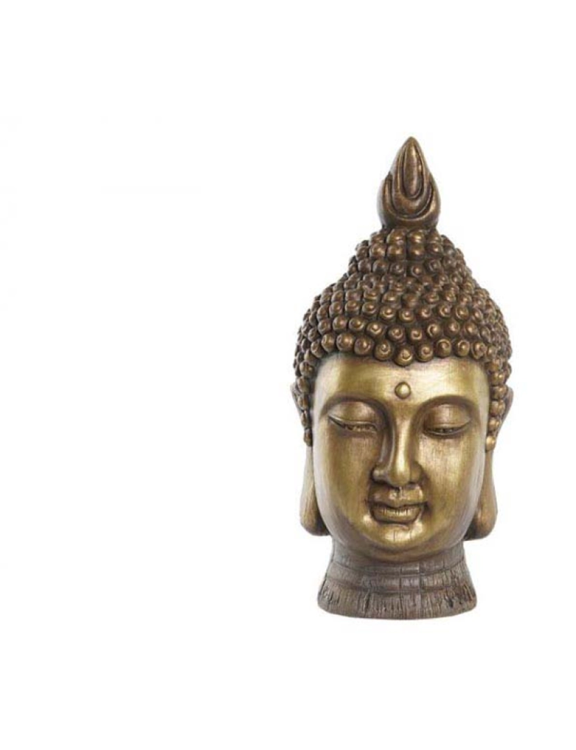 It - Figura Buda Envelhecido Dourado 