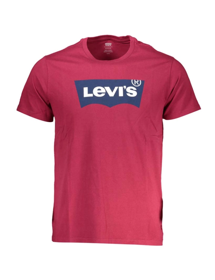 Levi's - T-Shirt Homem Vermelho