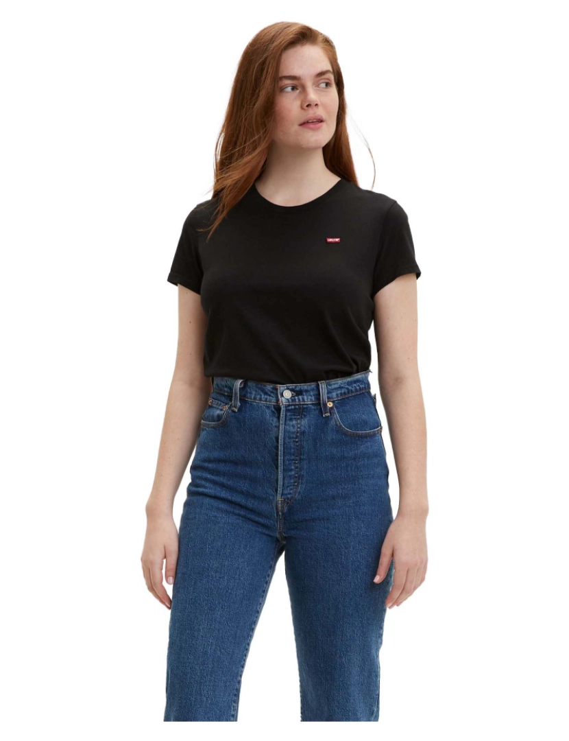 Levis - T-Shirt Senhora Preto