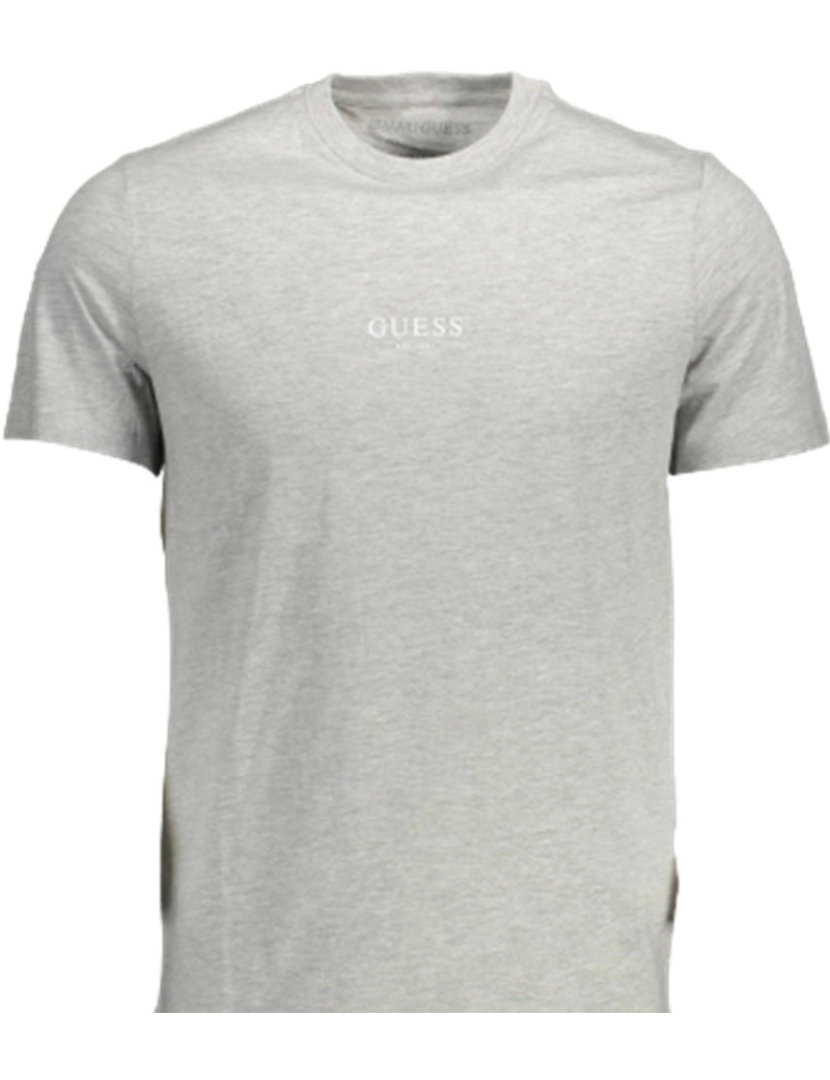 Guess Jeans - T-Shirt M. Curta Homem Cinza