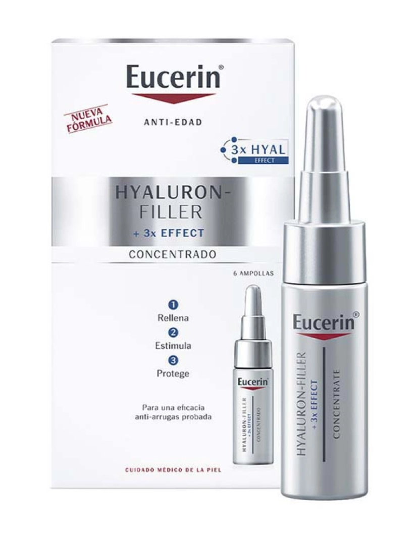 Eucerin - Concentrado Ampolas Hyaluron Filler  6 X 5 Ml 50 Ml