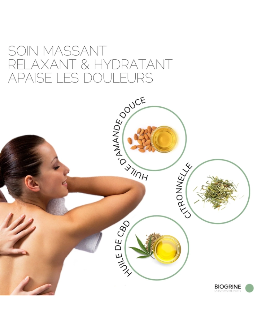 imagem de Biogrina - óleo de massagem "sensualidade" - baseado em CBD 300mg - rico em vitamina C e E - perfume limonal - 100ml4