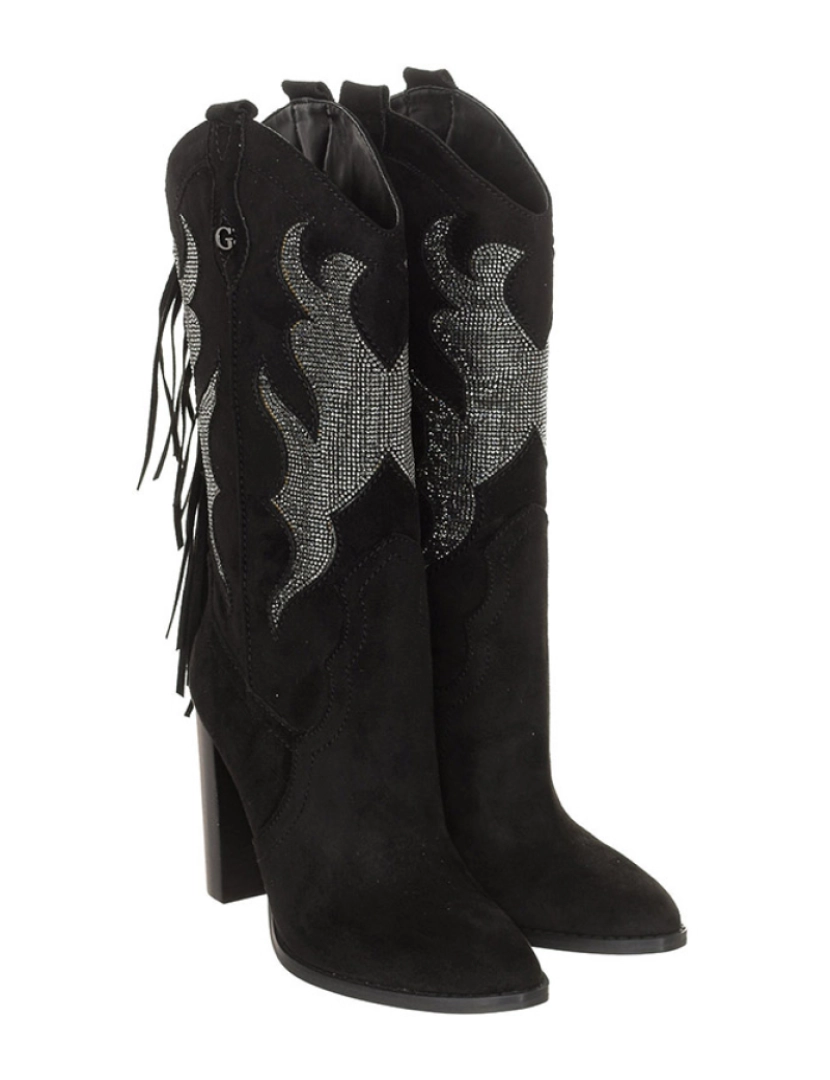 Guess - Botas Salto Alto Senhora Preto