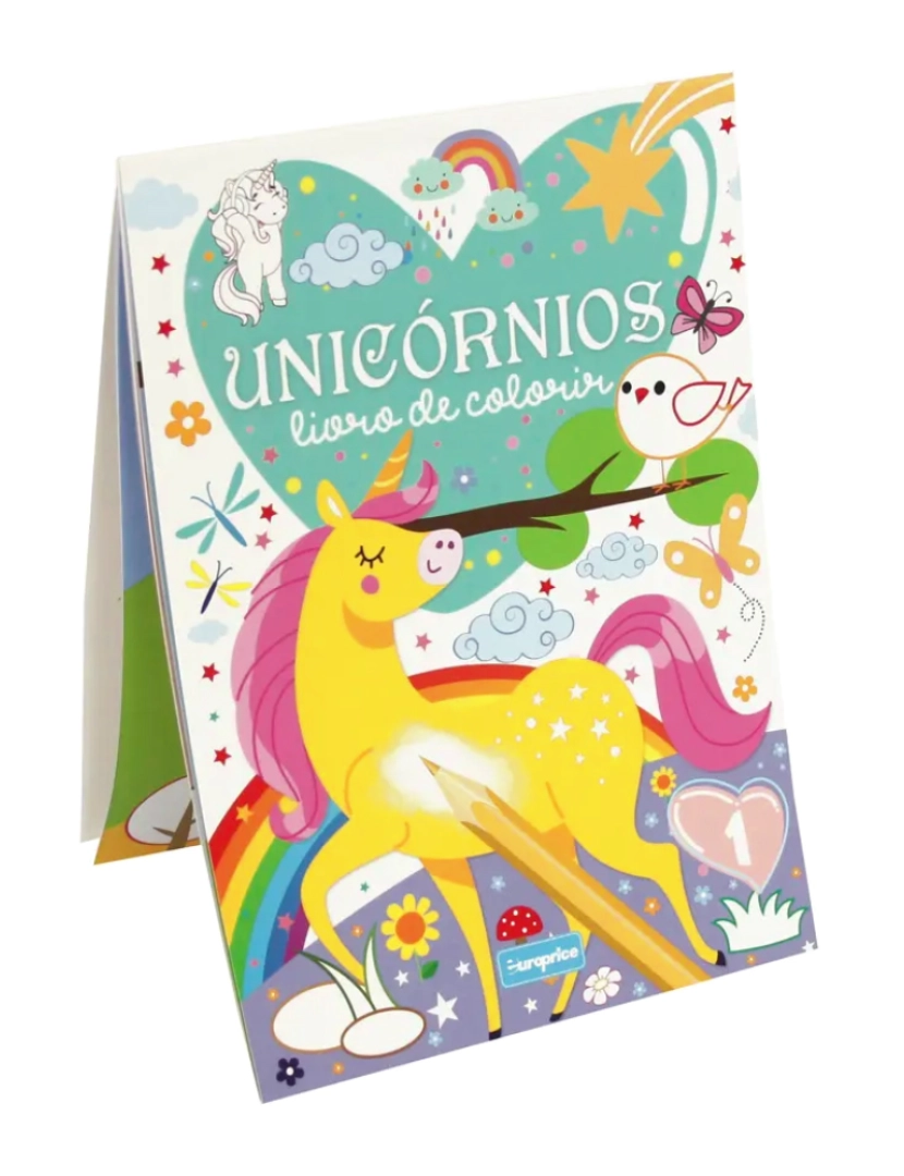 Europrice - Unicórnios - Livro de Colorir - 1