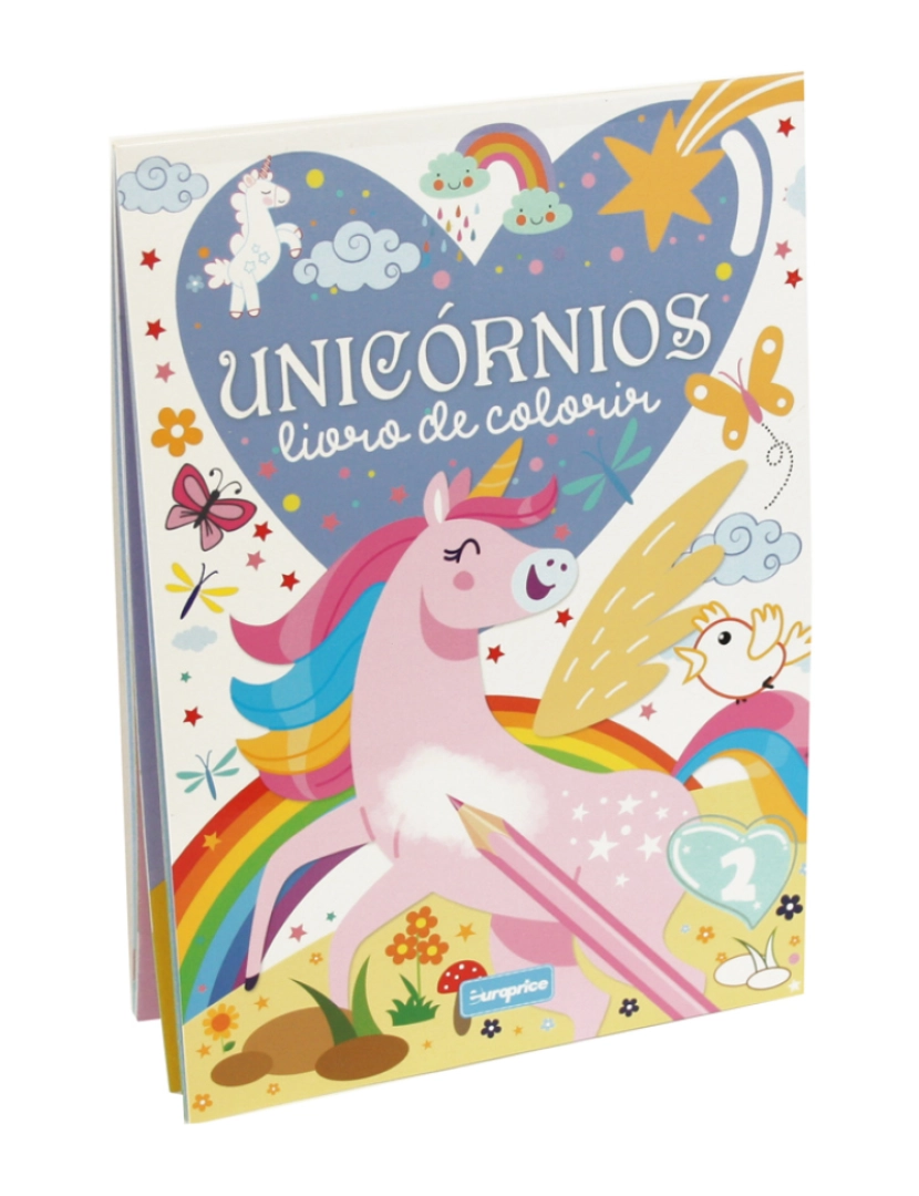 Europrice - Unicórnios - Livro de Colorir - 2