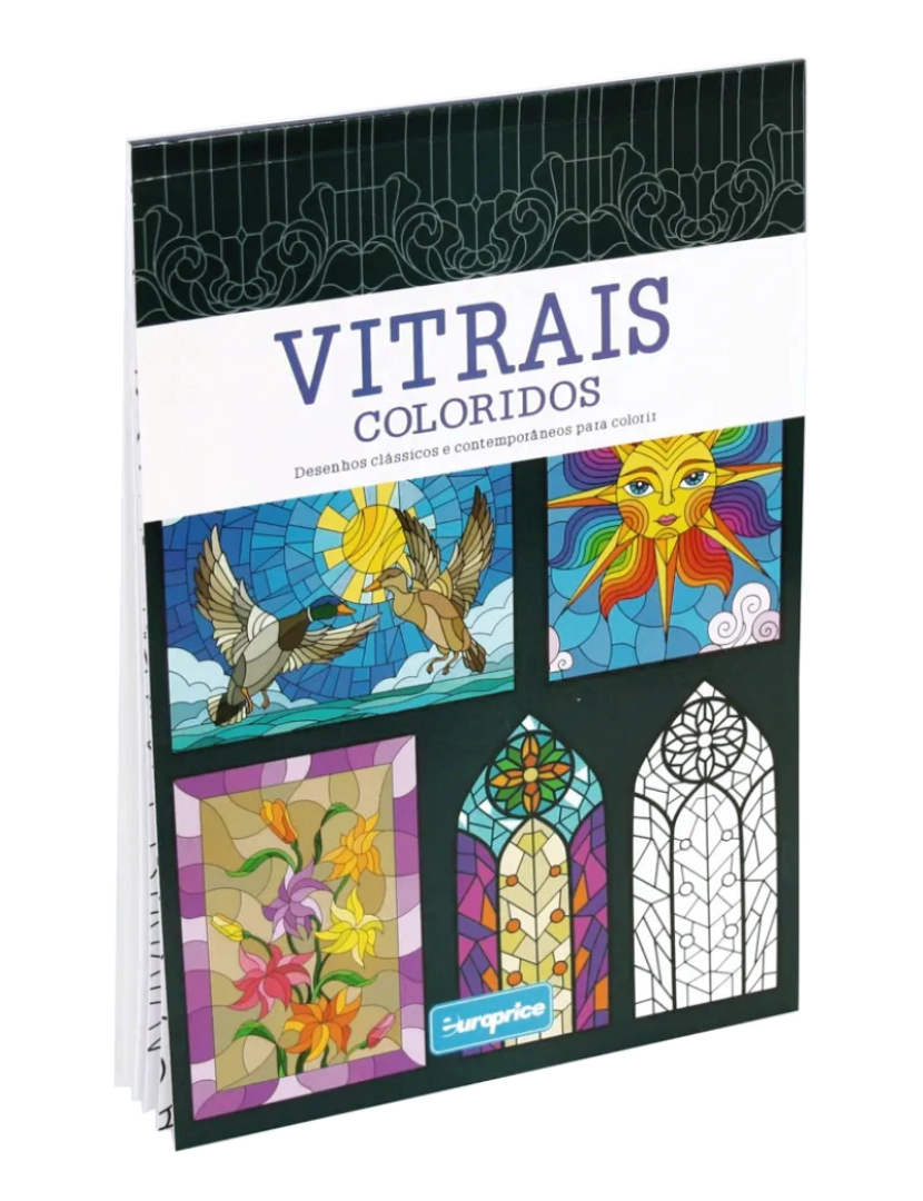 Europrice - Vitrais Coloridos - Roxo