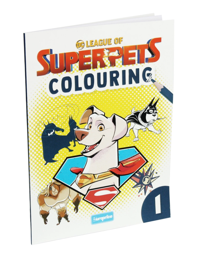 DC - League of SuperPets Colouring - 1