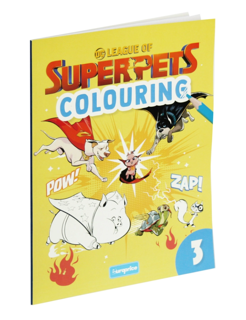 DC - League of SuperPets Colouring - 3