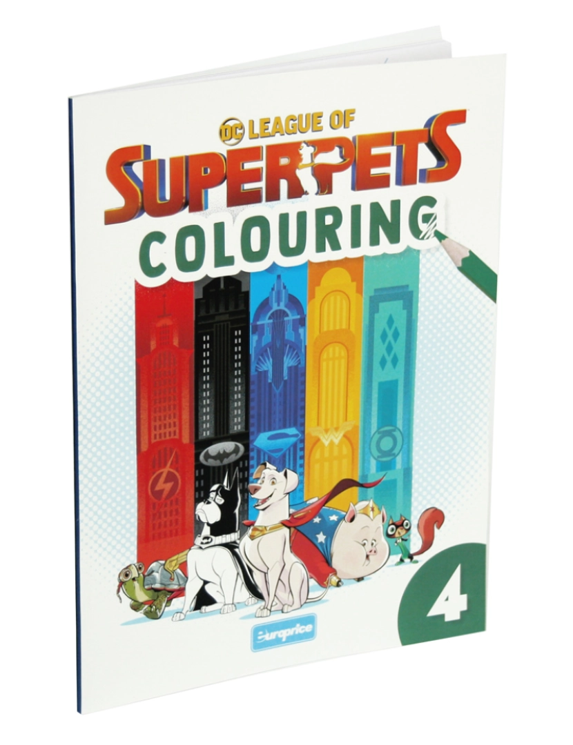 DC - League of SuperPets Colouring - 4