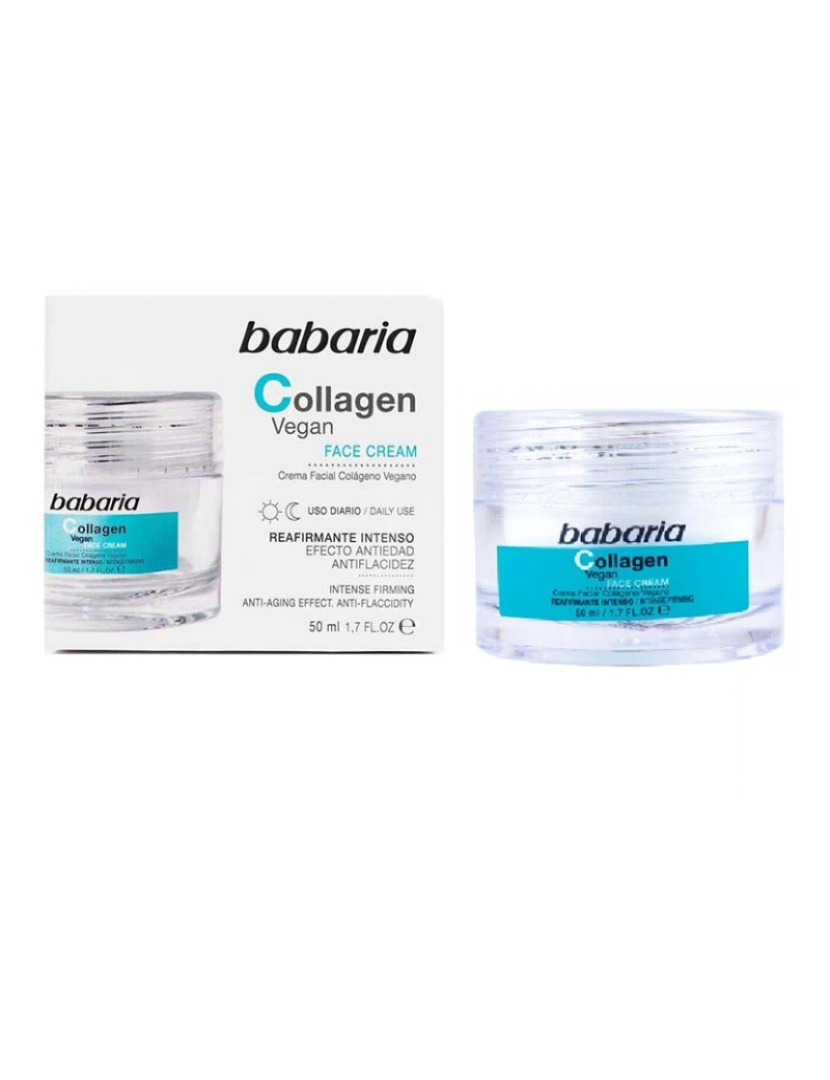 Babaria - Creme de Rosto Refirmante de Colagénio Vegano