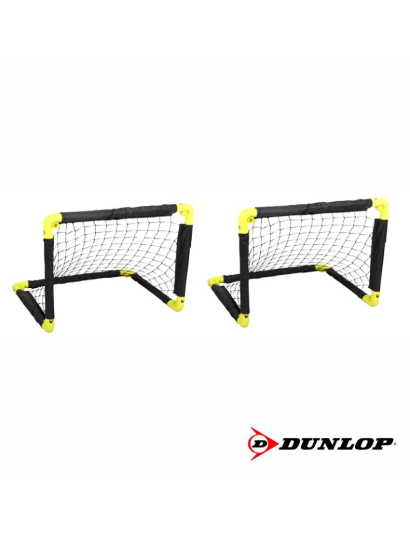 Dunlop - Conjunto 2 Balizas de Futebol 55x44x44cm DUNLOP             