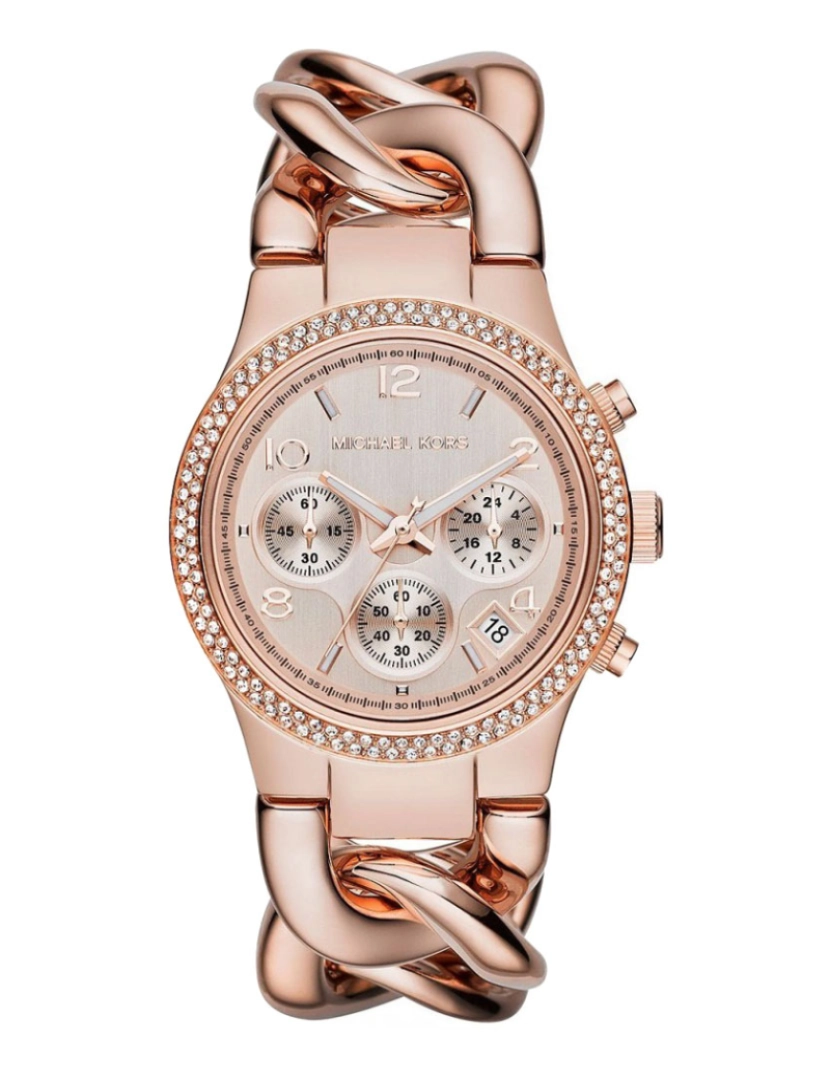 Michael Kors - Relógio Michael Kors Dourado Rosa