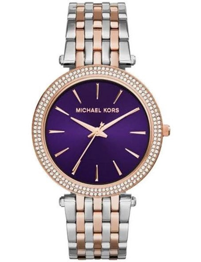 Michael Kors - Relógio Michael Kors Dourado e Violeta