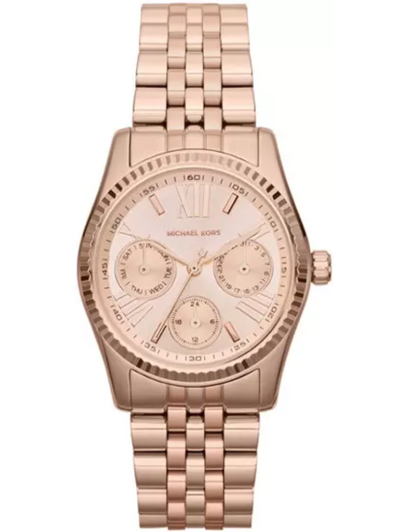 Michael Kors - Relógio Cronógrafo Mini Lexington  Senhora Rosa Dourado