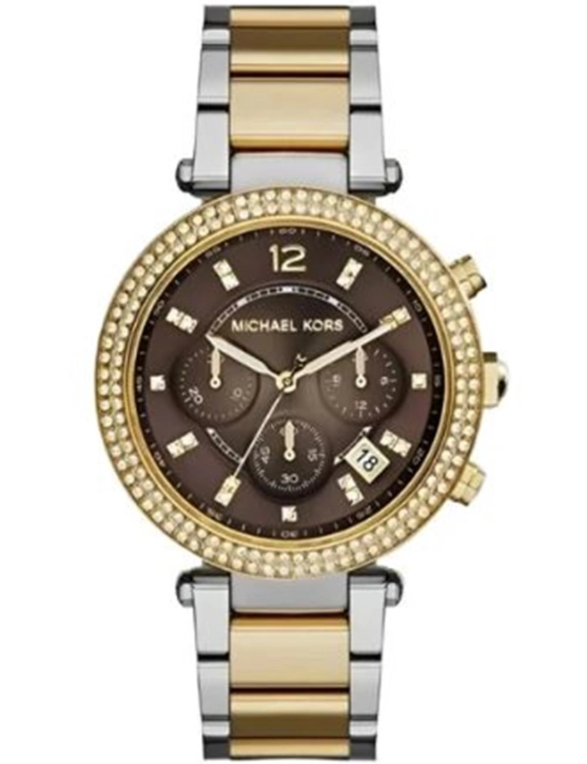 Michael Kors - Relógio Michael Kors de Senhora Castanho e Dourado