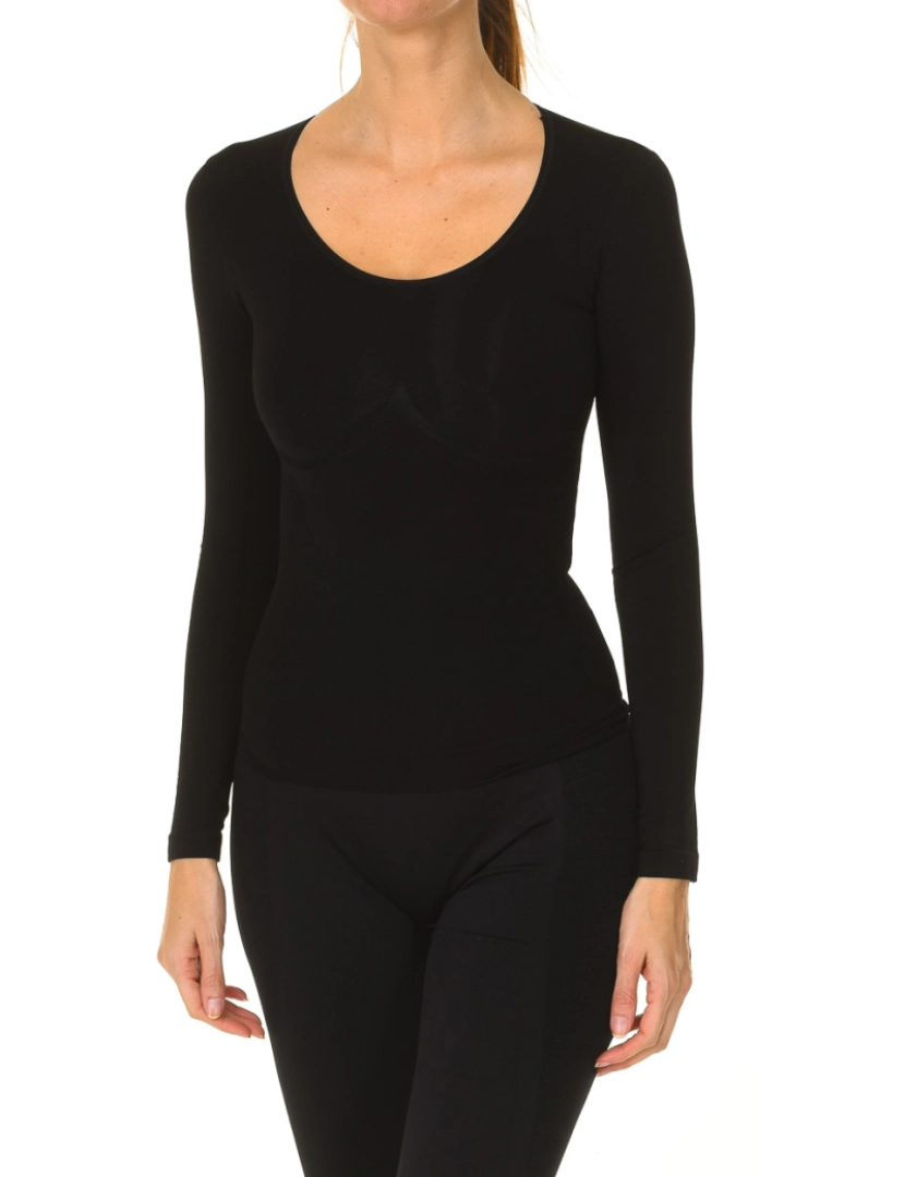 Controlbody - Camisola M. Comprida Shape Strong Bodyeffect Preto