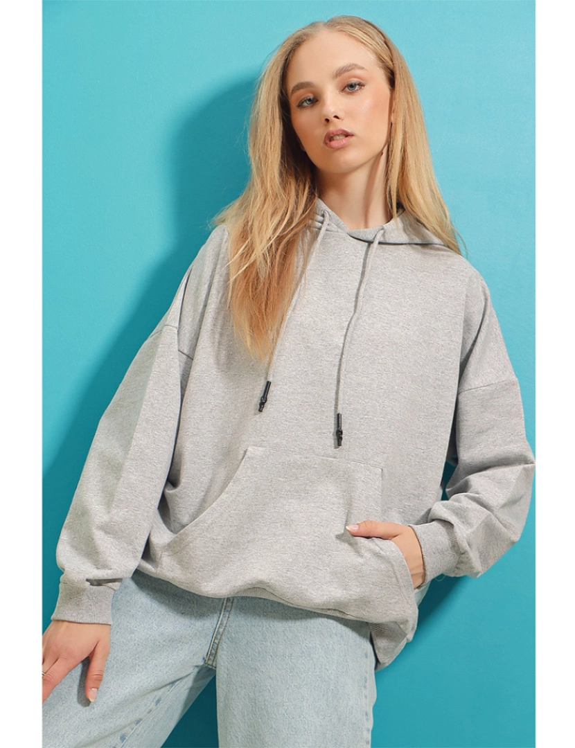 Vaggon - Sweatshirt Cinza