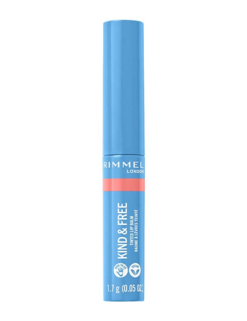 Rimmel London - Kind & Free Tinted Lip Balm #004-Hibiscus Blaze 1.7G