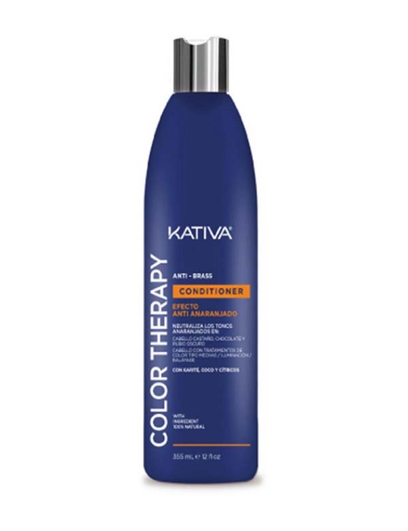 Kativa - Color Therapy Anti-Brass Conditioner. 355Ml