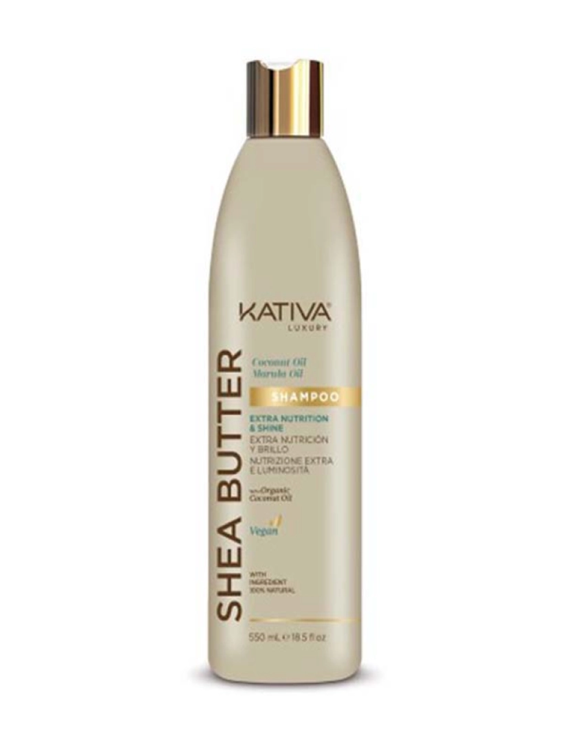Kativa - Shampoo Karite Coco Marula 550ml