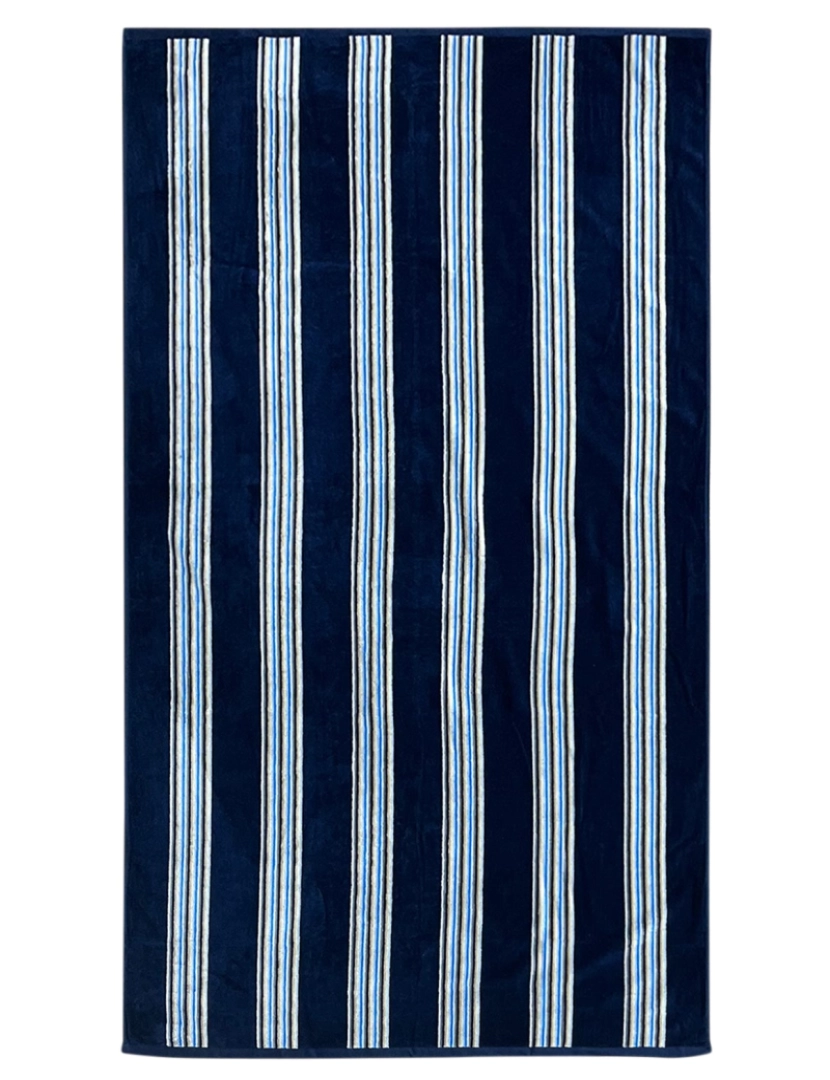 Le Comptoir De La Plage - Toalha de praia Jacquard Milonga Navy 90x170 400 g/m²