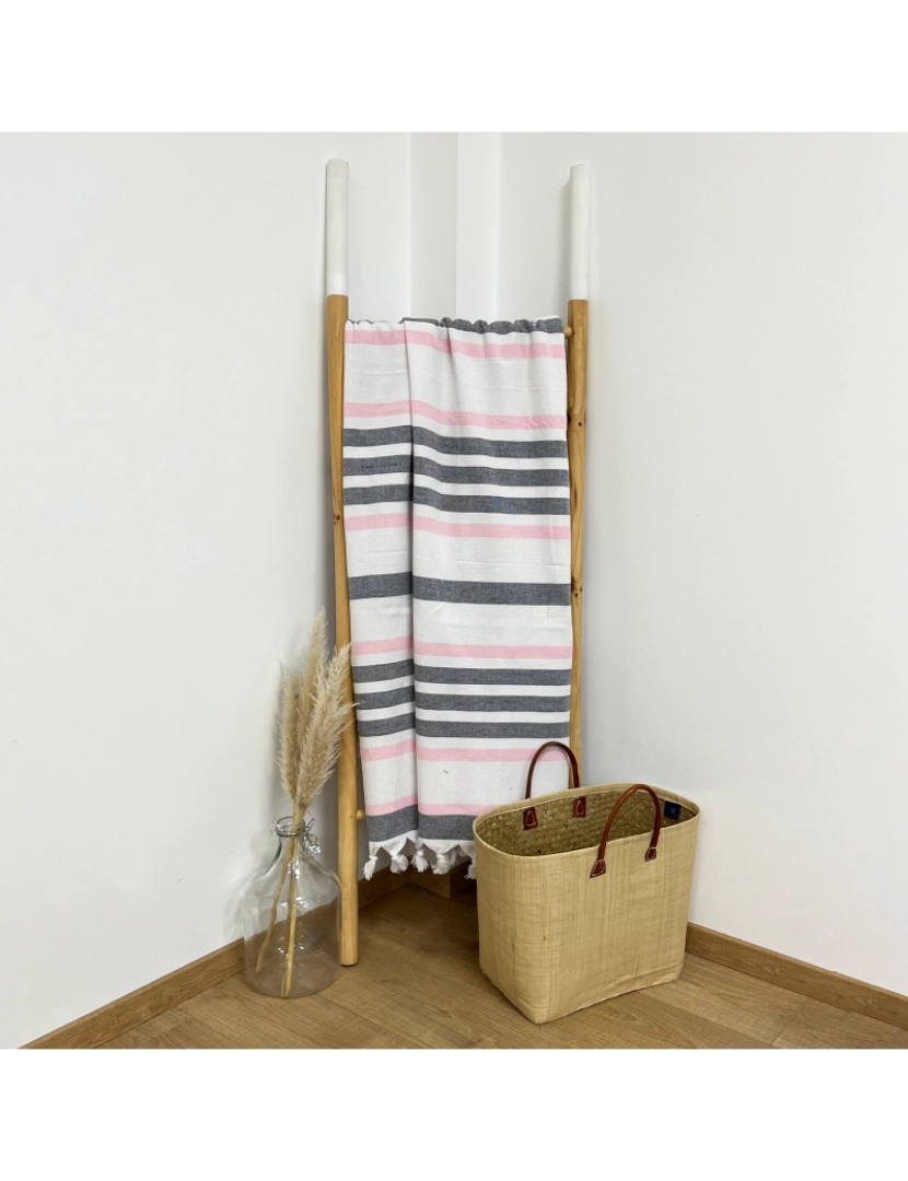 imagem de Fouta forrada com esponja Latigo Candy 140x180 340g/m²2