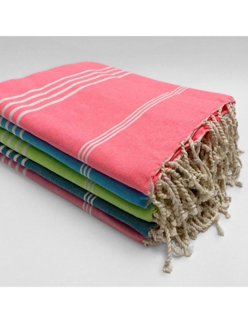 imagem de Fouta tradicional Kolora Azur 100x200 190g/m²3