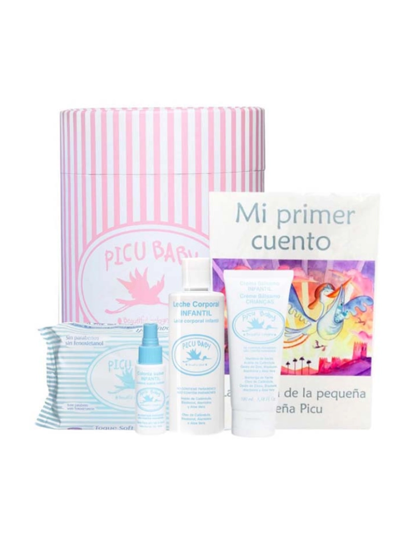 Picu Baby - Coffret Tambor Infantil Rosa 5 Pz