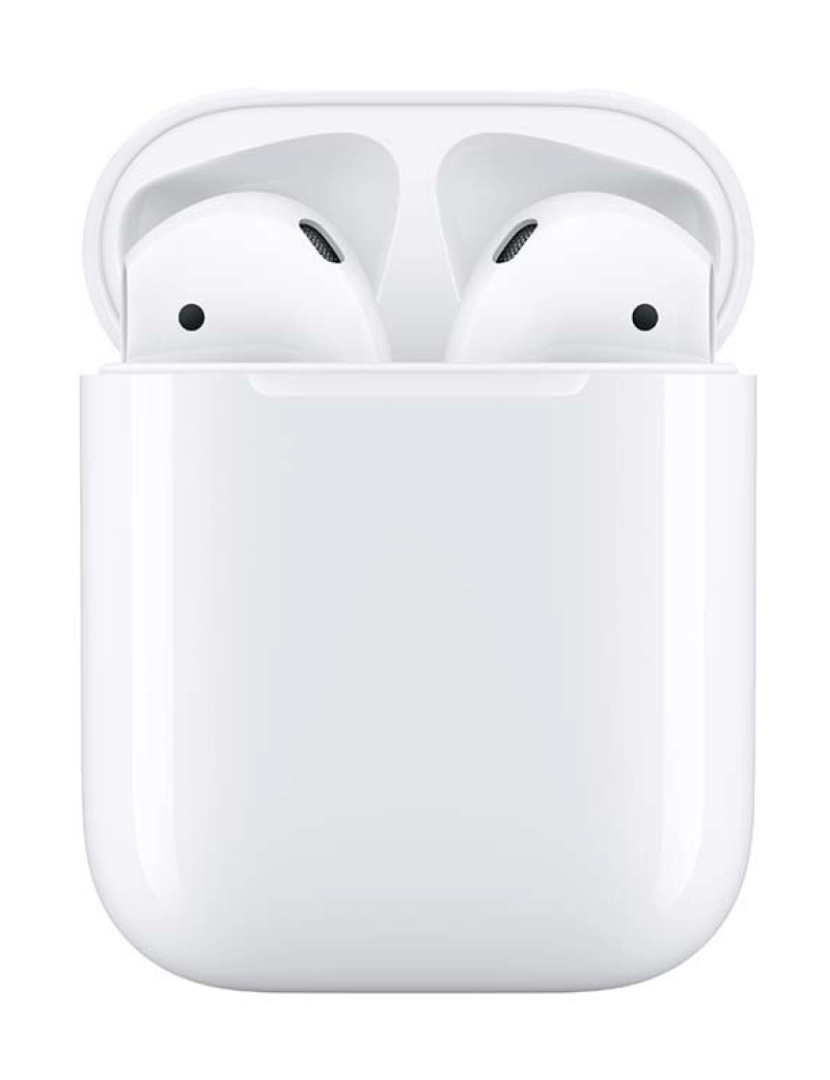 Apple - Apple AirPods 2 with Charging Case - MV7N2TY/A