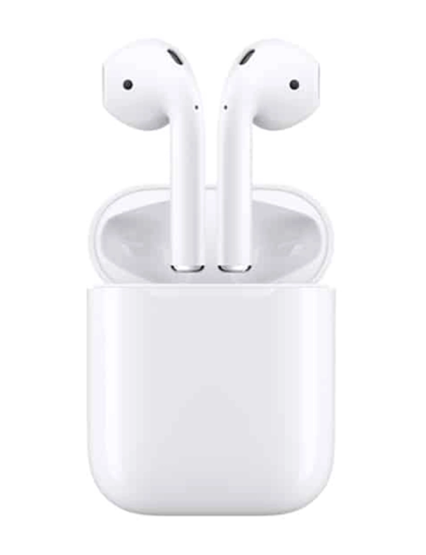 Apple - Apple AirPods 2 with Wireless Charging case - MRXJ2ZM/A White Grau B