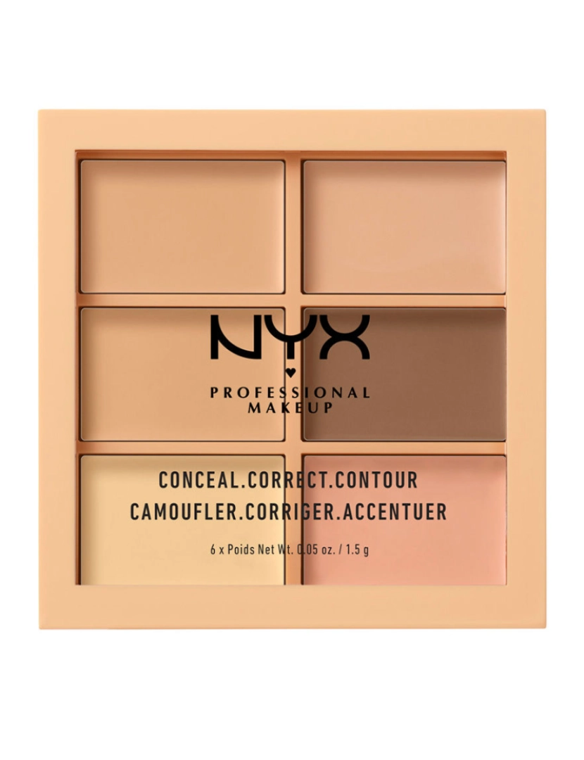 Nyx Professional Make Up - Conceal Correct Contour #light 6x1,5 1,5 g