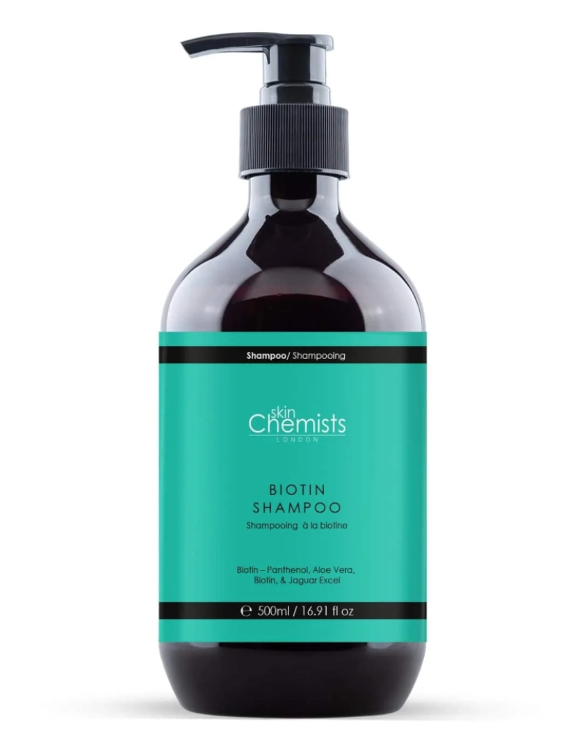 Skinchemists - skinChemists - Shampoo Biotina para o Crescimento do Cabelo - 500ml