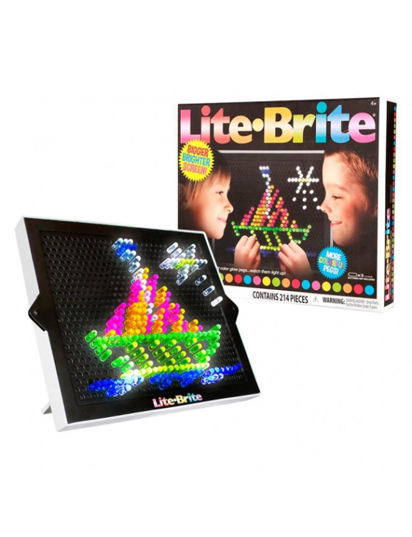 Hasbro - JOGO LITE BRITE 02215